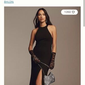 Black BHLD bridesmaid dress